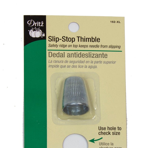 Dritz Slip-Stop Thimble Size Extra Large (12)