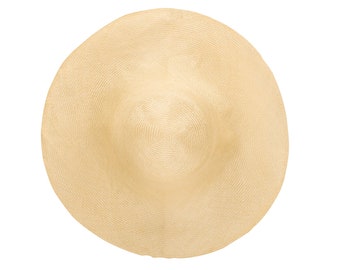 Black Parisisal Capeline for Millinery /& Hat Making