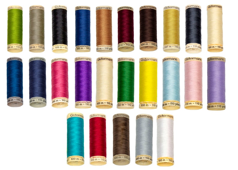 Gutermann Thread Sew All Polyester Thread 110 Yards Geneva Etsy