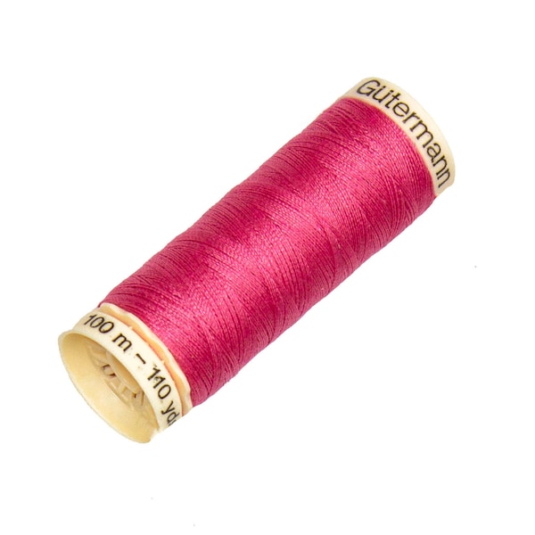 Gutermann Thread - Sew All Polyester Thread 110 Yards Hot Pink (330)