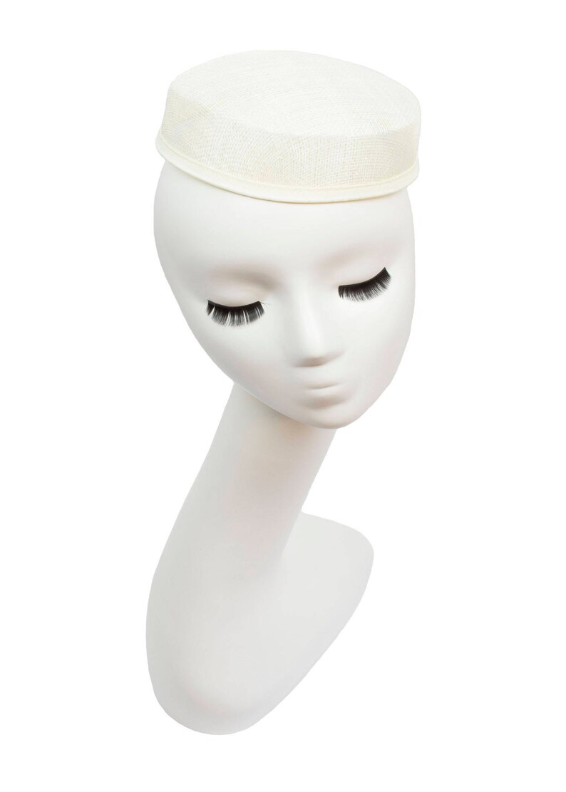 Sinamay Pillbox Fascinator Hat Base for Millinery 6 Etsy