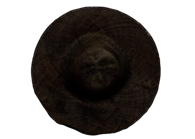 Black Parisisal Capeline for Millinery /& Hat Making