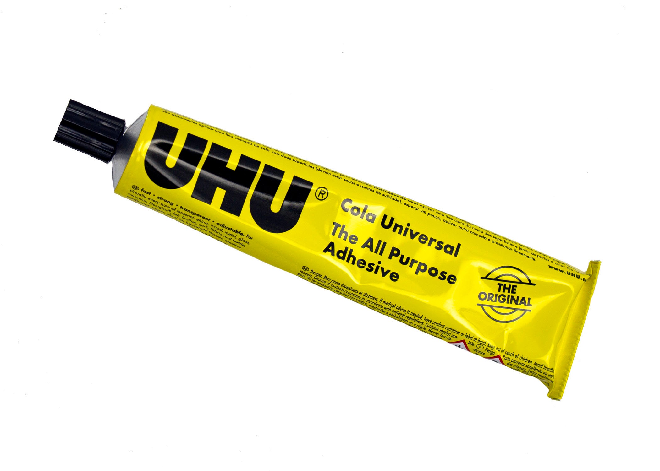 UHU All Purpose Adhesive Glue - 60ml - Pack of 12 Tubes