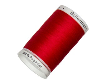 Gutermann Thread - Sew All Polyester Thread 547 Yards Scarlet (410)