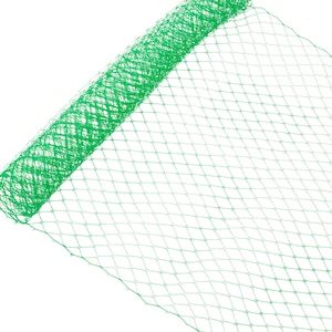 Russian Birdcage Veil Netting 10&quot; Wide - Sold by the Yard - Green