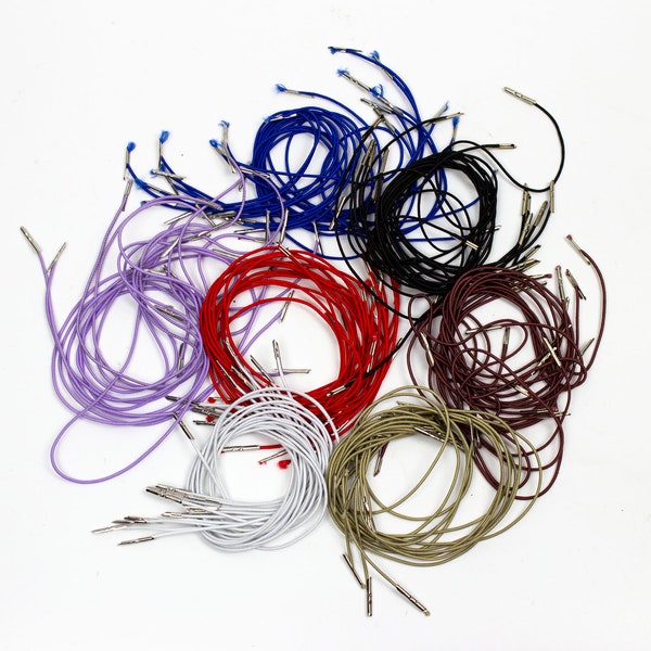 Barbed Elastic Cord for Hats and Fascinators 10 1/2"  - 12 Pieces