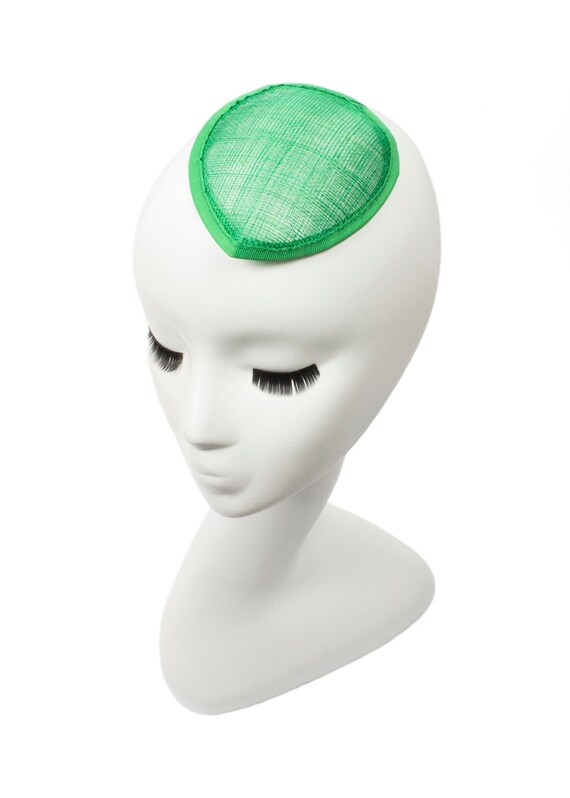 Sinamay Teardrop Fascinator Base 5 1/2 display picture 1