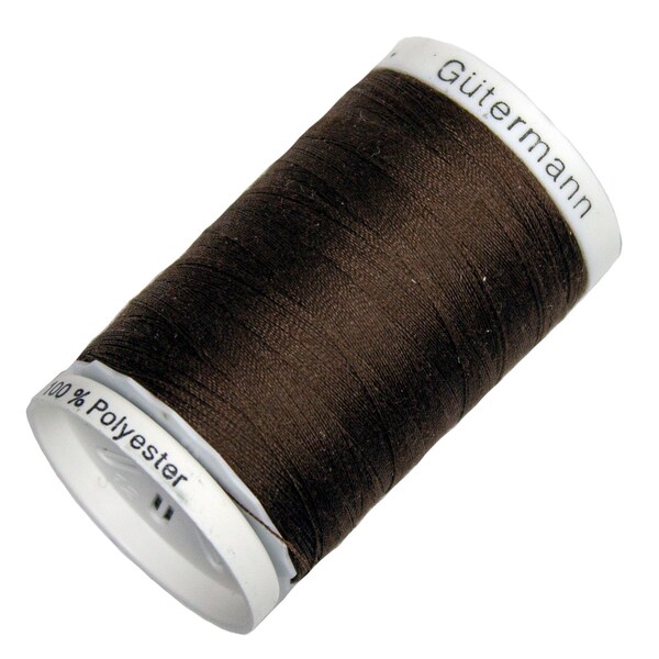 Gutermann Thread - Sew All Polyester Thread 547 Yards Chocolate (590)