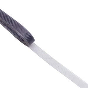 Crinoline Horsehair Braid 3/5&quot; (1.5 cm) Wide - Grey - Sold by the Yard