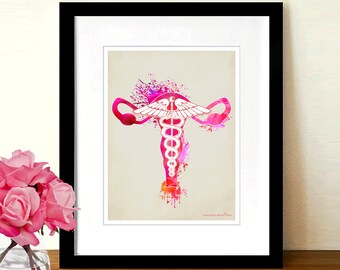Obgyn art | Etsy