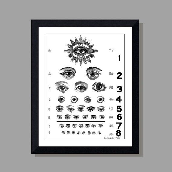 Printable Eye Chart 8 5 X 11