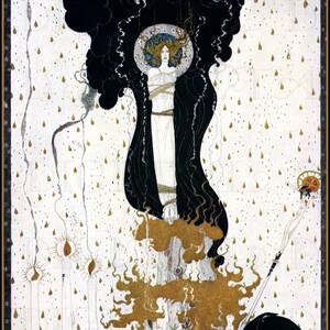 Rare. JOAN of Arc. Kay NIELSEN.  Art DECO Vintage Illustration. Digital  Download.