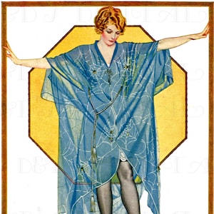 OUTRAGEOUS Spider Web Gown!  COLES Phillips.  Vintage Art Deco Digital Fashion ILLUSTRATION. Digital Download. Coles Phillips Vintage Print