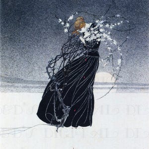 Extremely RARE. Mother Among Thorns.  Kay Nielsen. VINTAGE Digital Illustration. Digital Deco Download. Vintage Digital PRINT.