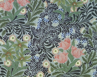 William Morris Tulip Wallpaper: Vintage Arts & Crafts Illustration (Digital Download)