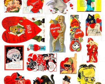 Vintage Circus Clown Print: Offbeat Antique Illustration