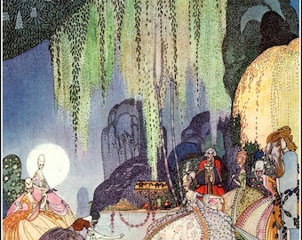 Kay Nielsen Art Deco Print: Fairy Tale Illustration (Digital Download)