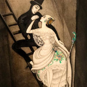 RARE! Kay Nielsen Art Deco Illustration: The Shepherdess and Chimney Sweep. From Original Painting (Digital Download)