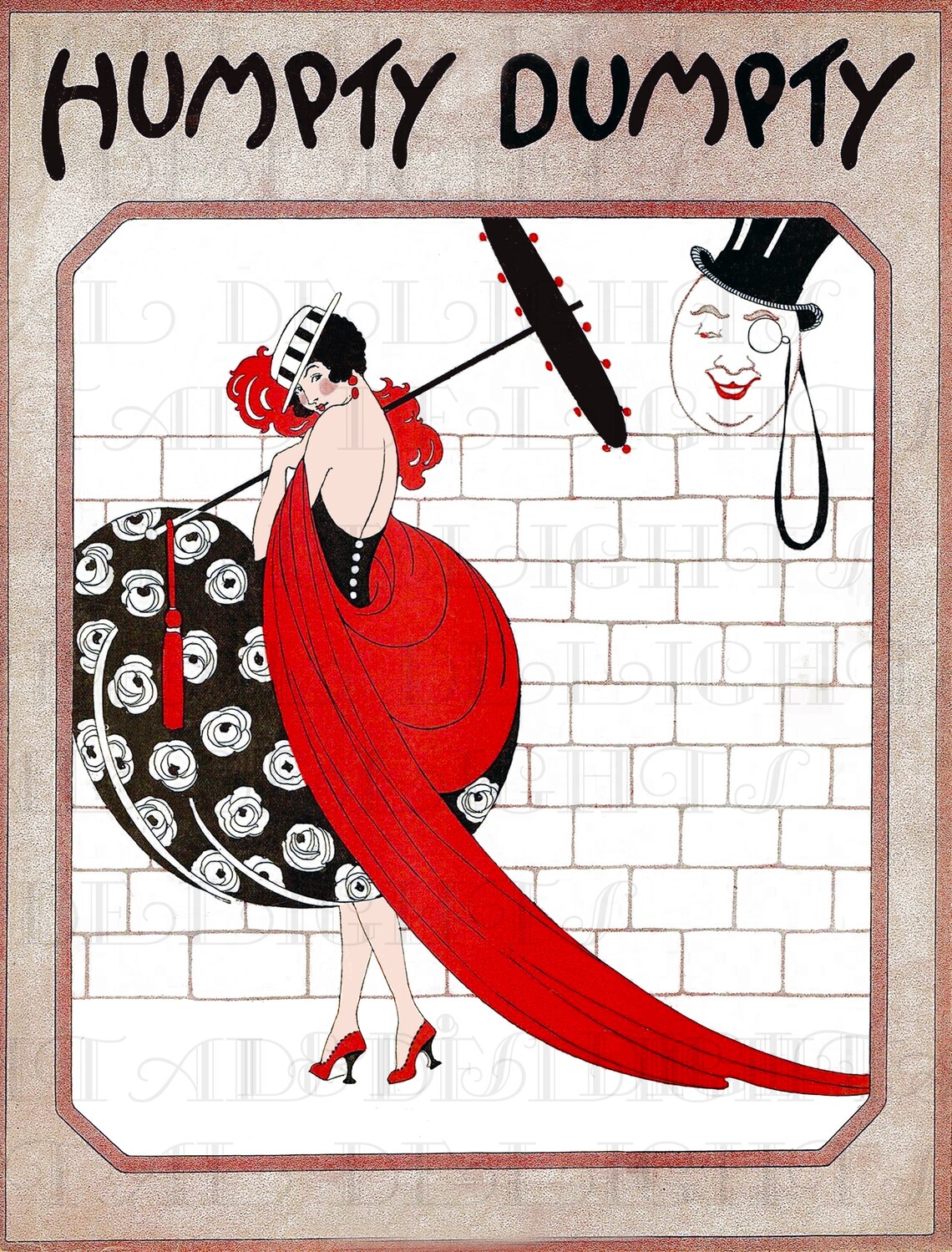 DELICIOUS Art Deco FLAPPER Vintage Deco Sheet Music - Etsy