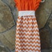 Reviewed by Anonymous reviewed Ladies Orange and White Chevron Peasant Dress, Sizes XL-XXL