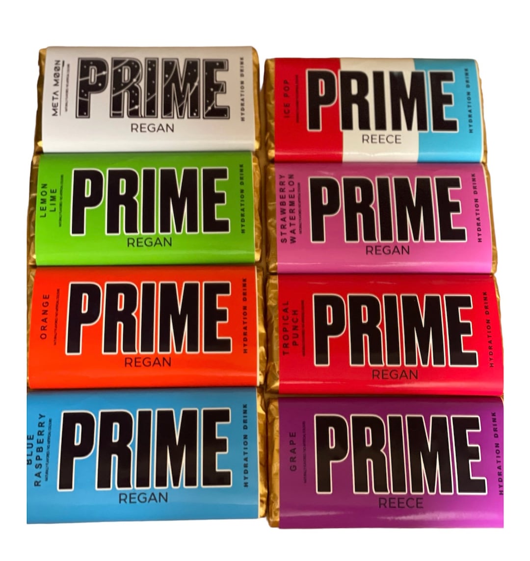 Chocolate Bar With Prime Wrapper, Prime Chocolate Bar, Personalised Prime Chocolate Bar Etsy