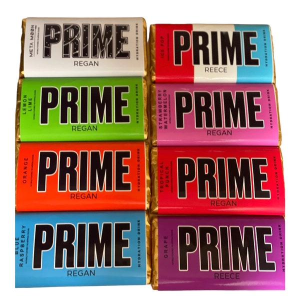 Prime Chocolate Bar - Etsy UK