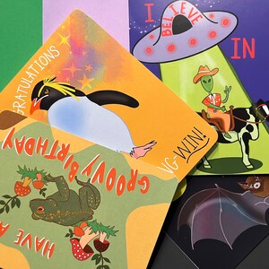 Choisissez un lot de 2 cartes ! Joyeux anniversaire, félicitations, bonne chance ou tout simplement parce que de jolies cartes