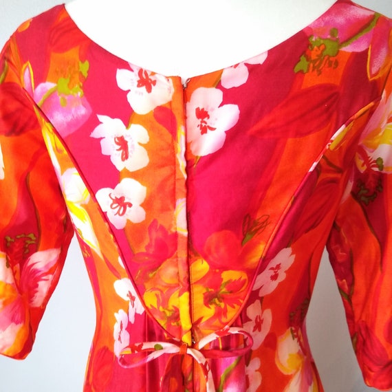 Vintage Reef Hawaii Floral Maxi Dress - Full Leng… - image 9