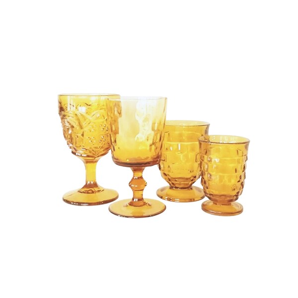 Amber Glassware Etsy