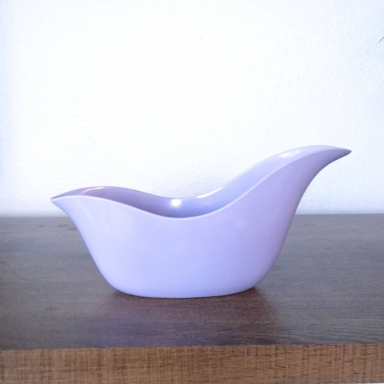 Purple Melmac MCM Vintage Lilac Royalon Melmac Gravy Boat Home & Living