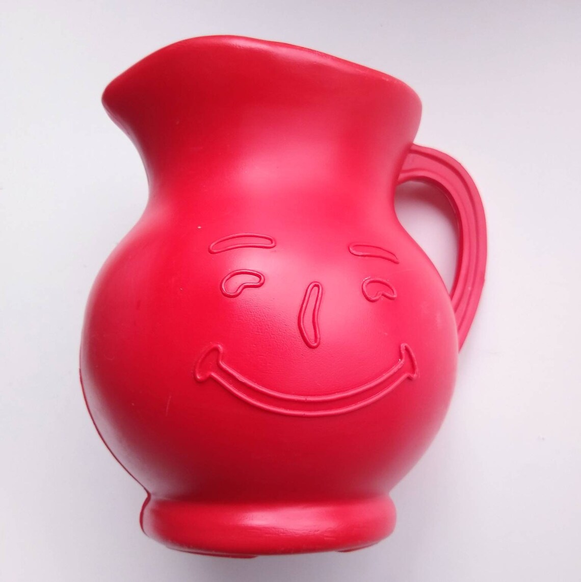 Vintage KoolAid 2Quart Red Plastic Pitcher Collectible Etsy