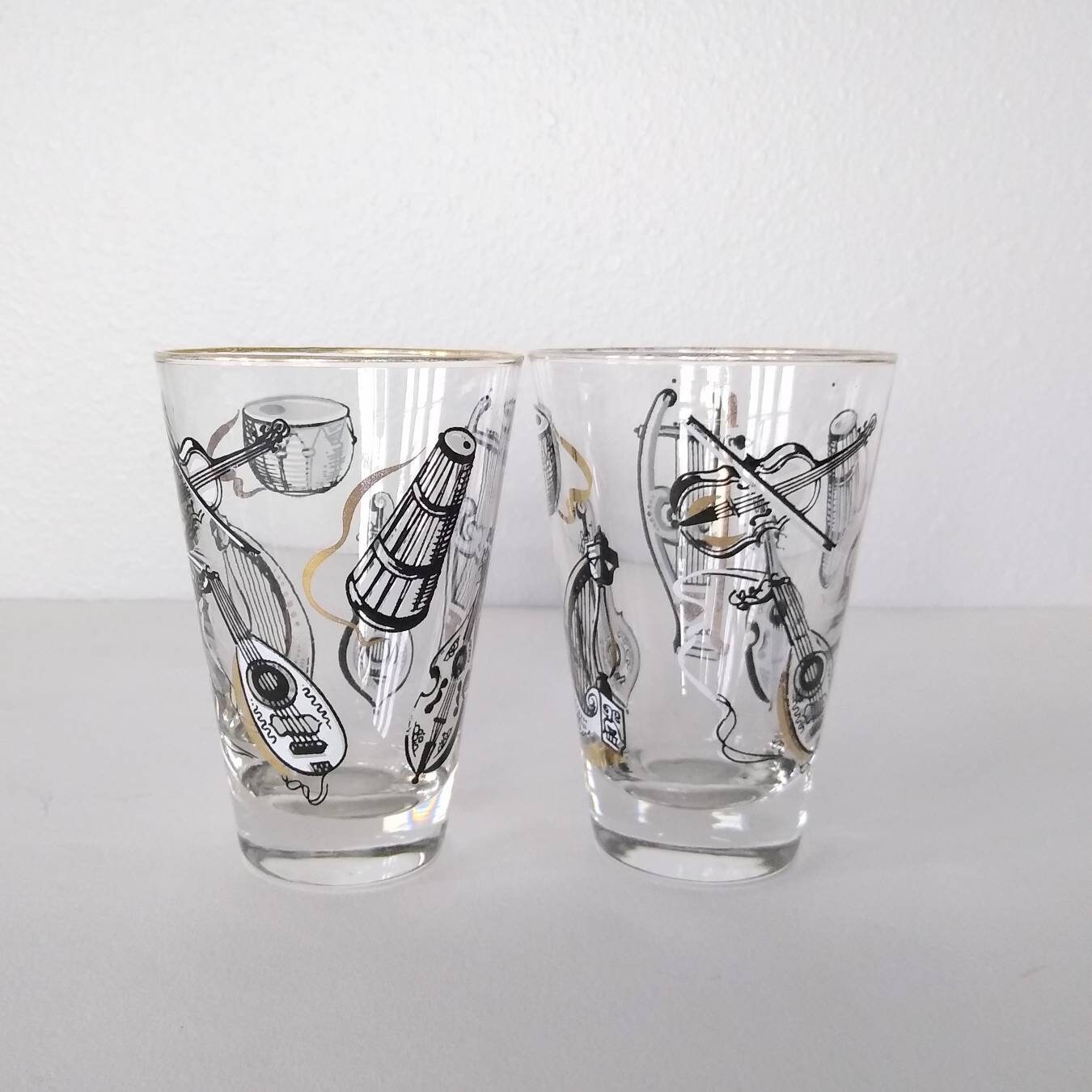 Vintage Art Deco 1920s Highball Cocktail Glasses | Set of 4 | 14 oz Tall  Crystal Tumblers for Drinki…See more Vintage Art Deco 1920s Highball  Cocktail