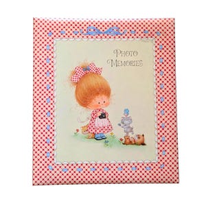 Vintage Hallmark Photo Album - Cottagecore Strawberry Shortcake Memory Book