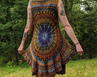 Crochet Vest Pattern - Sierra Mandala Vest