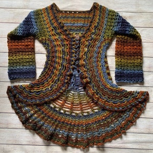 Crochet Sweater Pattern - Sierra Mandala Sweater