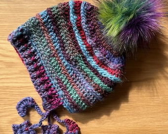 Crochet Slouchy Hat Pattern - Maisie Bonnet
