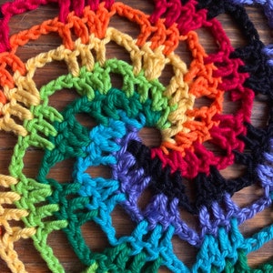 Freeform Crochet Pattern Whirligig Spiral image 5