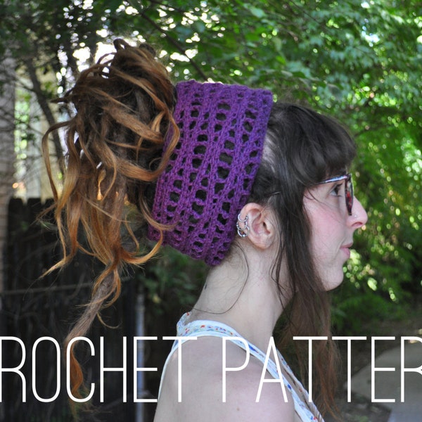Crochet Headband Pattern - Wavy Headband
