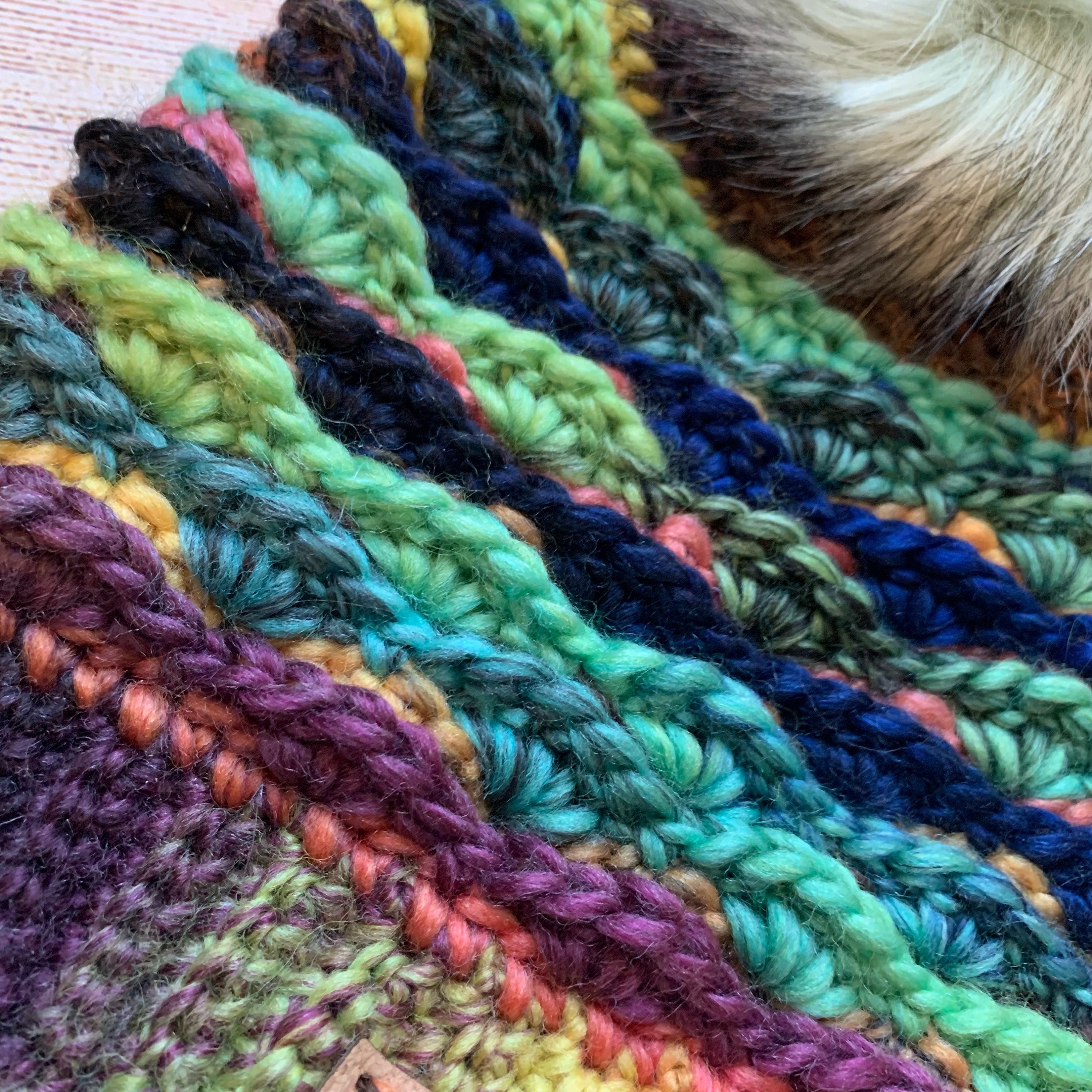 Crochet Hat Pattern Dragon Scale Hat - Etsy