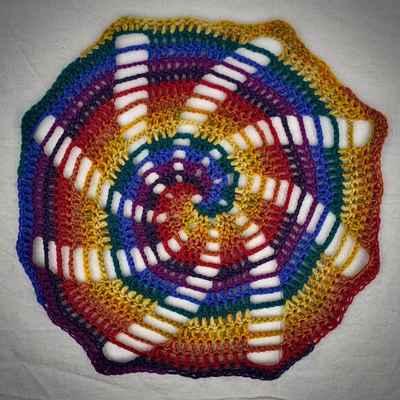Freeform Crochet Pattern Whirligig Spiral - Etsy