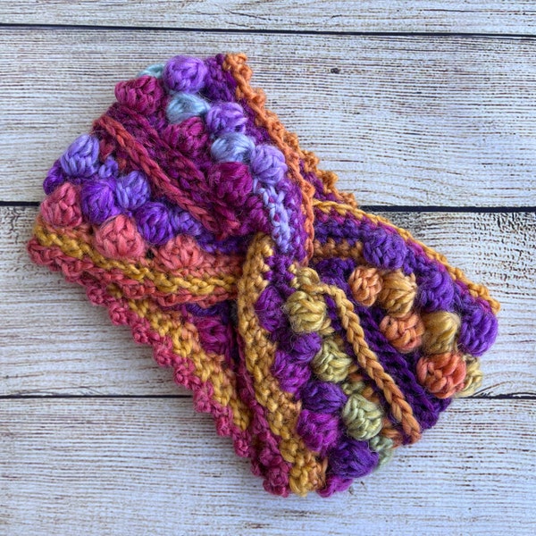 Twist Headband Crochet Pattern - Wobble Bobble Headband