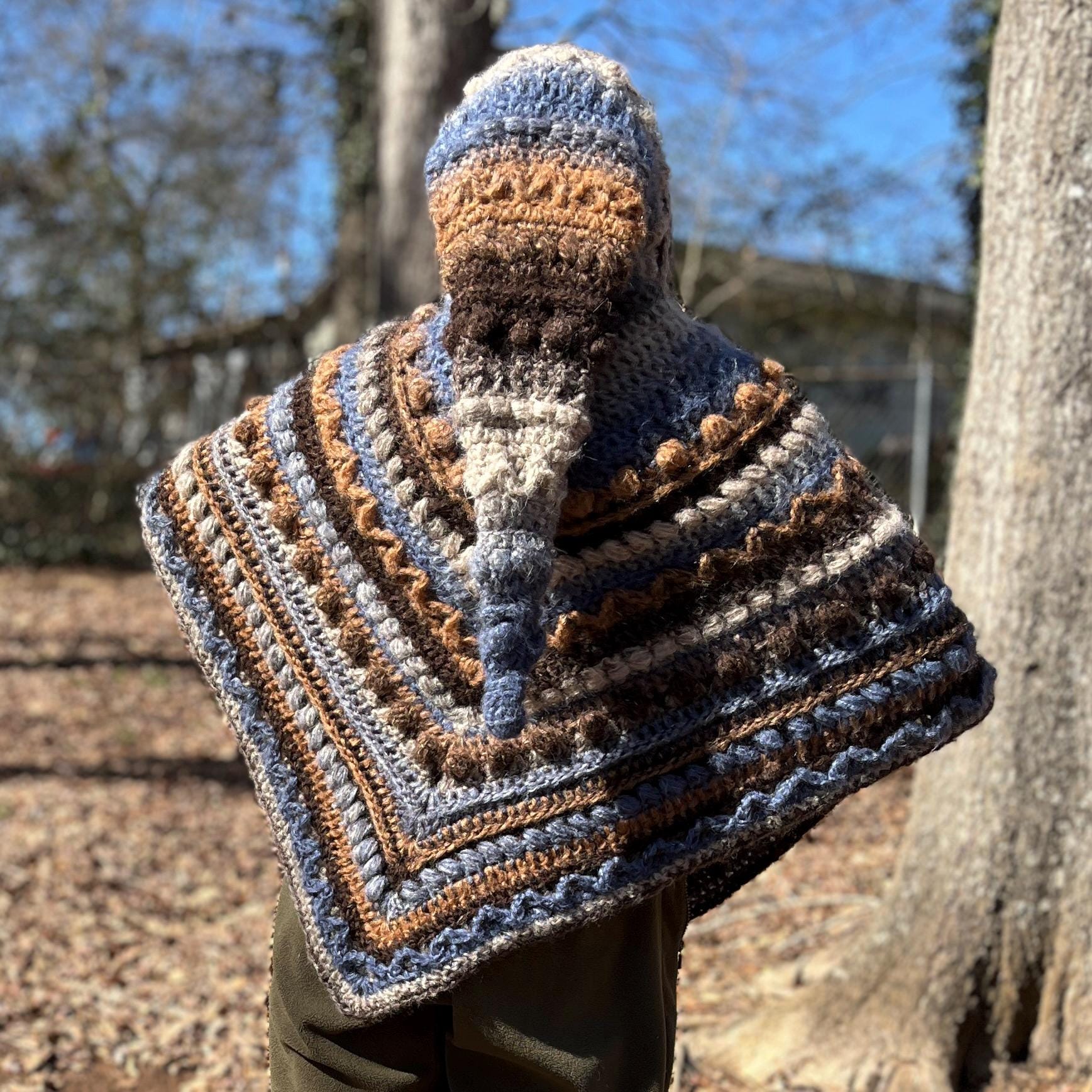 Crochet Pattern - Fable Cloak // Pixie Cape // Elf Poncho - Etsy