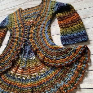 Crochet Sweater Pattern - Sierra Mandala Sweater