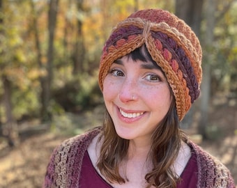 Wzór na szydełkową opaskę na głowę – Gumdrop Headband // Gumdrop Ear Warmer