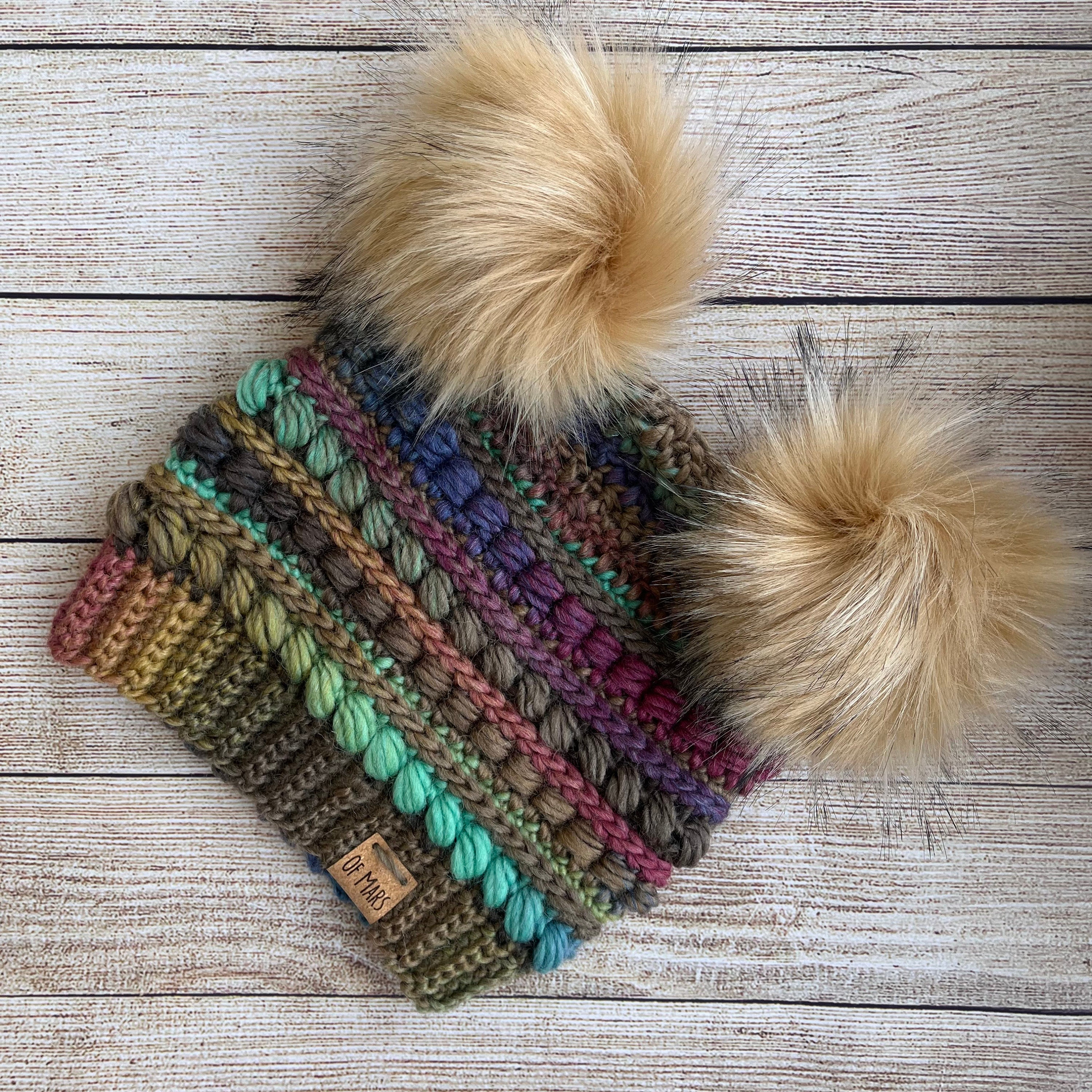 39 Beanie Hat Crochet Patterns: Upgrade Your Style Game Today! 23 Crochet Hat Pattern Mash Up Beanie