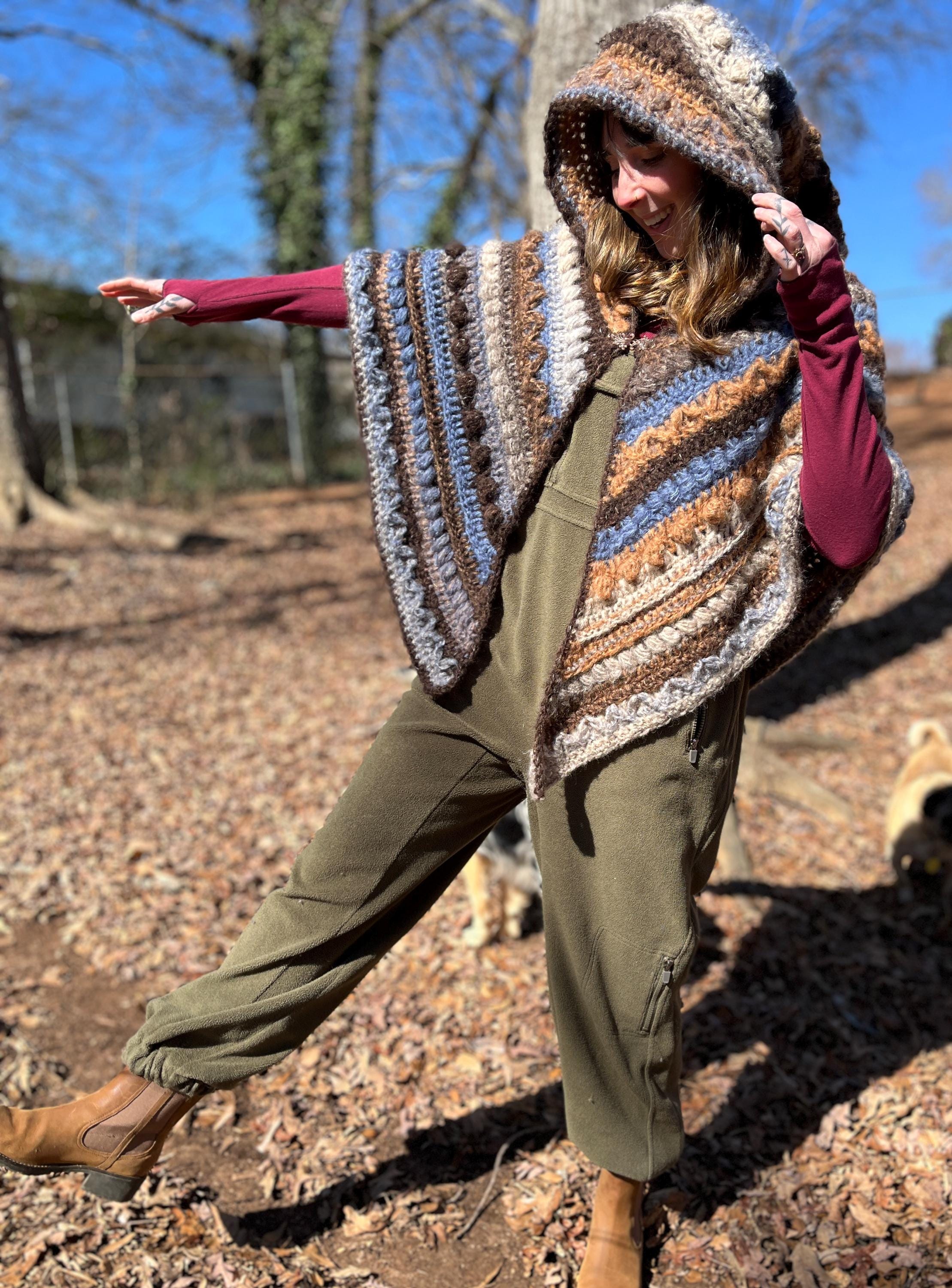 29 Cloak Crochet Patterns for Dramatic Layers, Cozy Texture, and Costume-Worthy Style 12 Crochet Pattern Fable Cloak // Pixie Cape // Elf Poncho