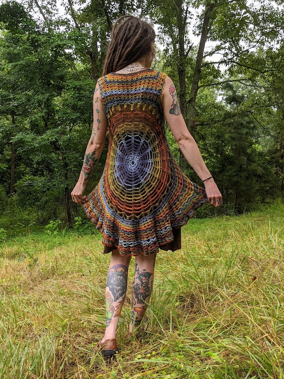 Crochet Vest Pattern - Sierra Mandala Vest