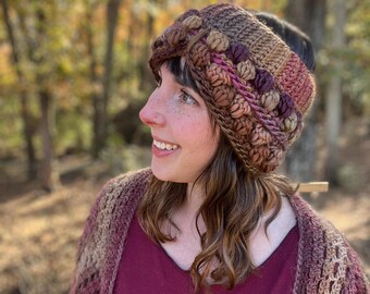 Crochet Headband Pattern - Wobble Bobble Cinched Headband - Etsy