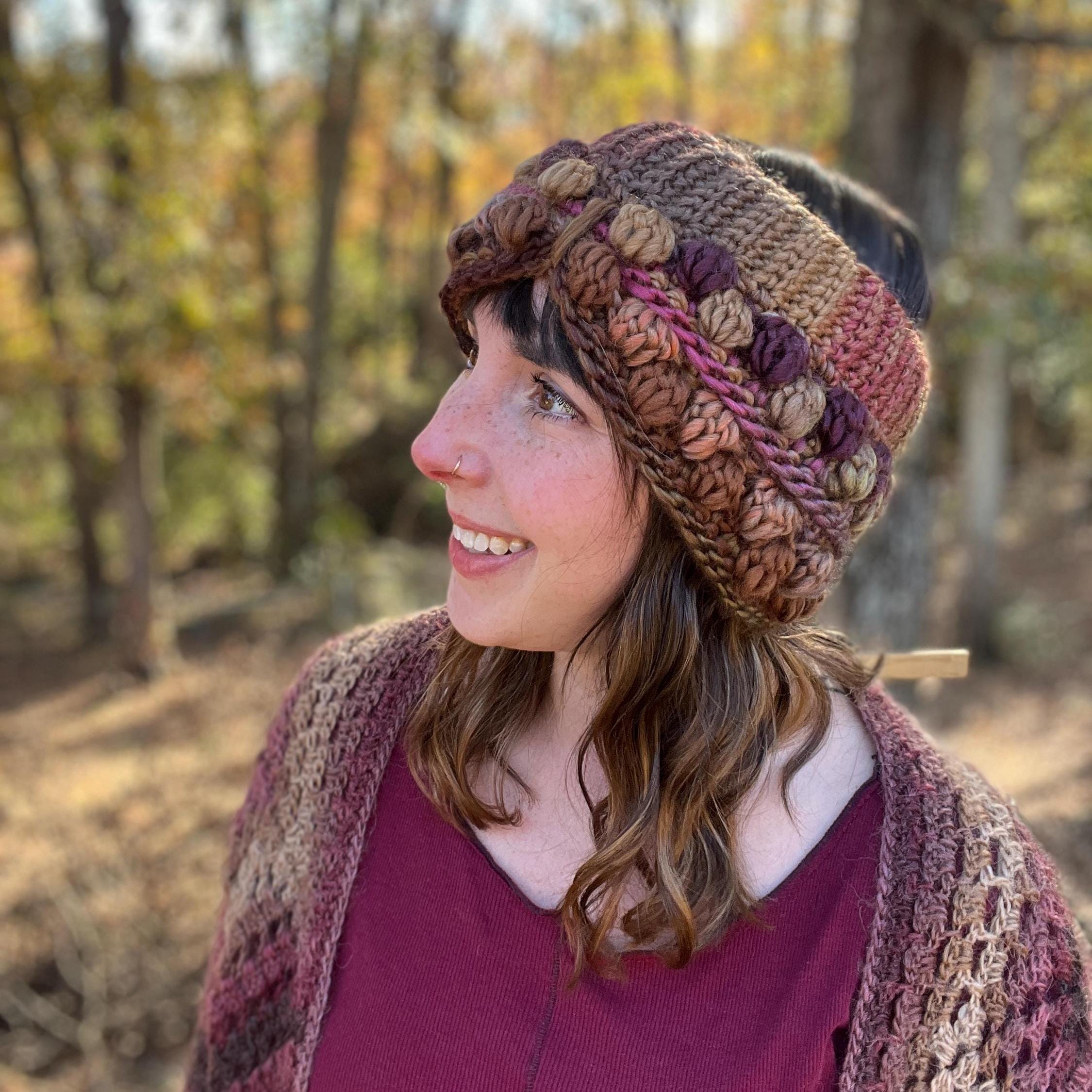 Crochet Headband Pattern - Wobble Bobble Cinched Headband - Etsy