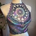 Crochet Crop Top Pattern - Sunburst Crochet Top